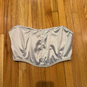 Garage Champagne bustier top S